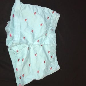 British khaki shorts